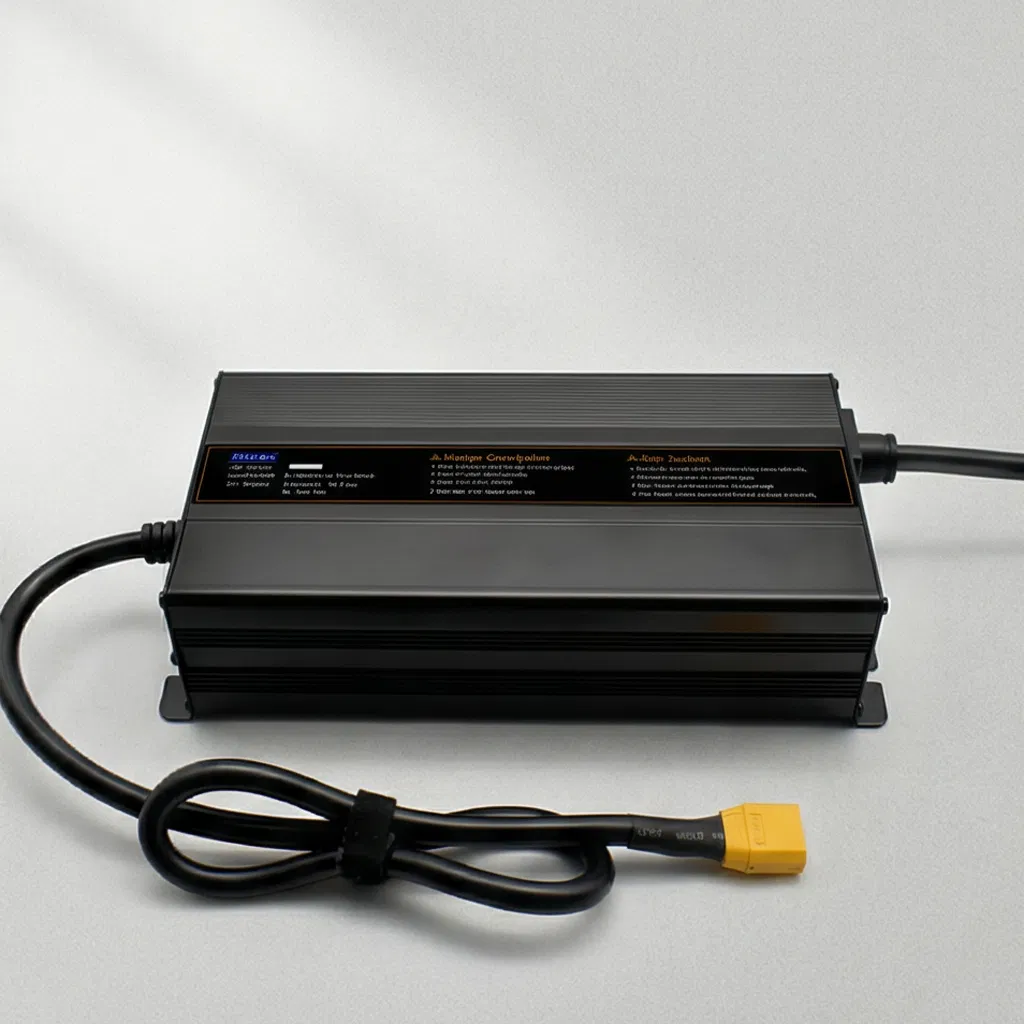 2000W Industrial Fast Charger for Electric Forklift and Industrial Vehicle, 48V 35A IP34 Waterproof