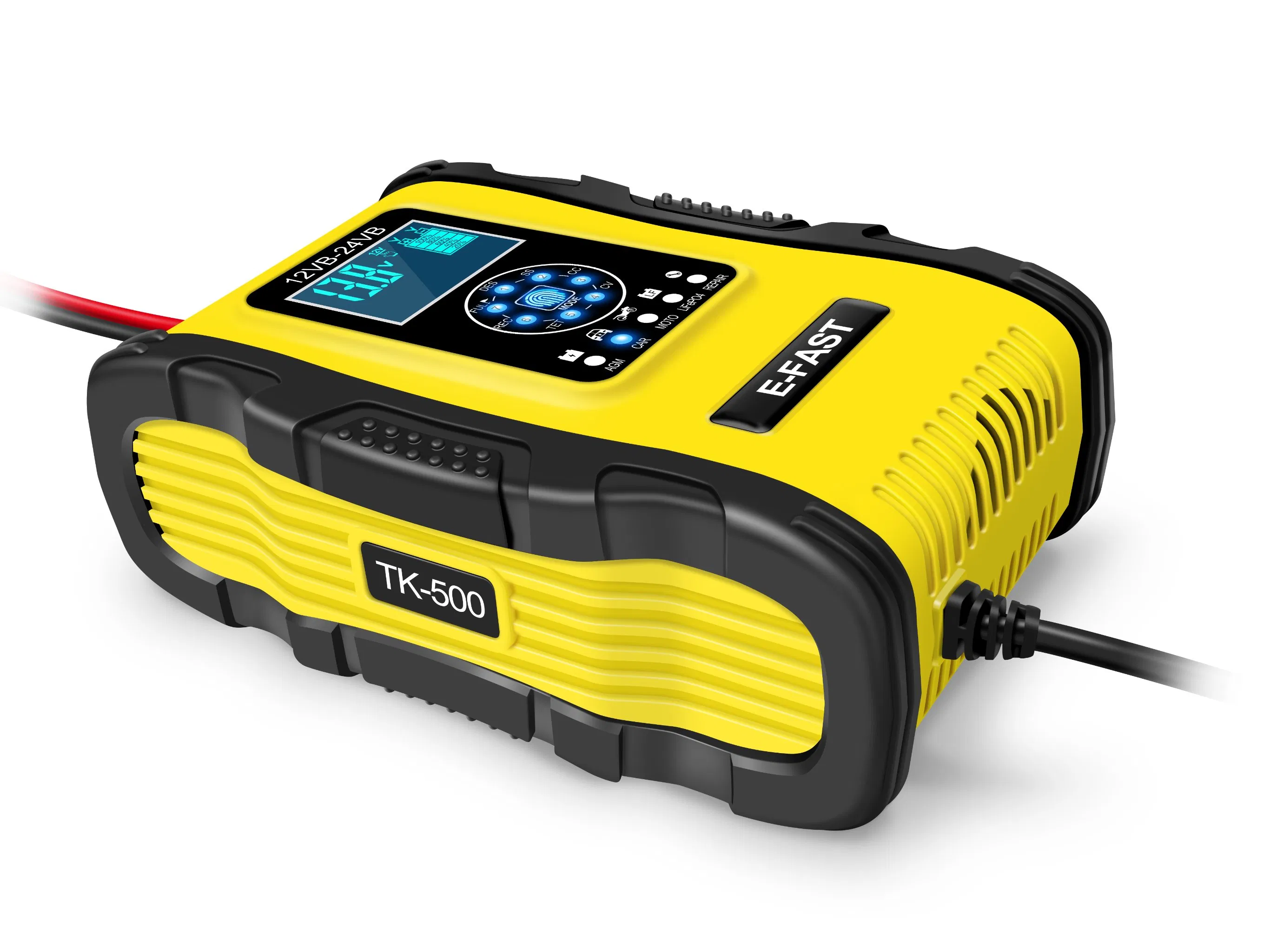 Wholesale Automatic Car Smart 12V 24V 12A 6A Fast Charge Lead-Acid Battery Charger