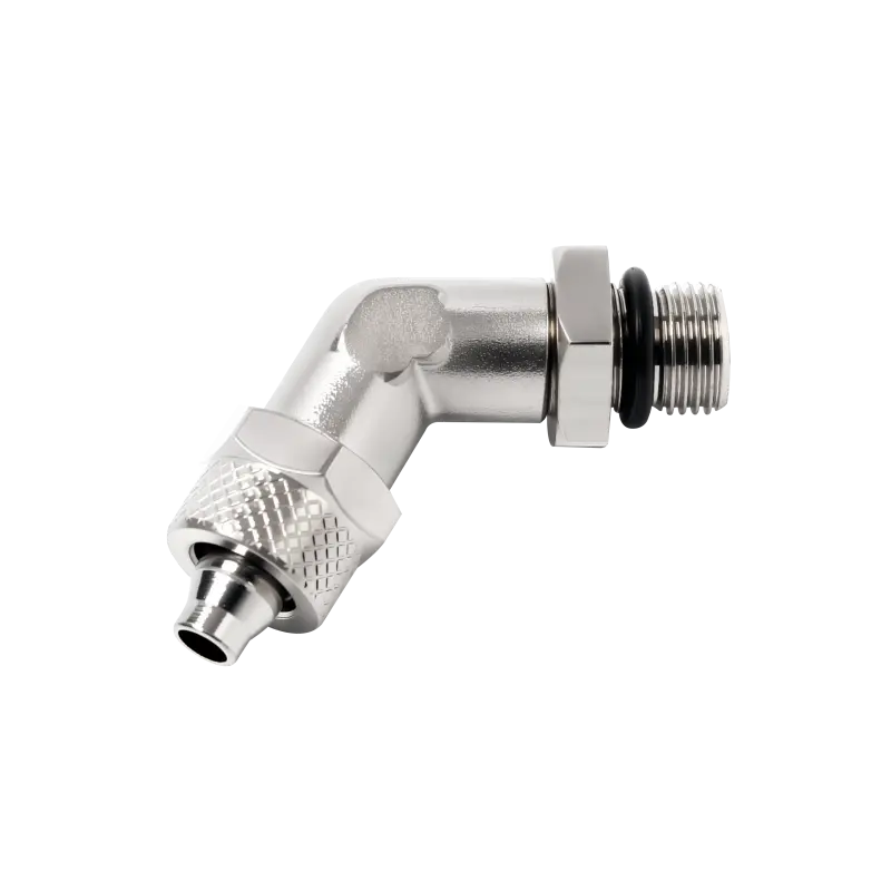 PLG45 degree elbow G thread push on fittings