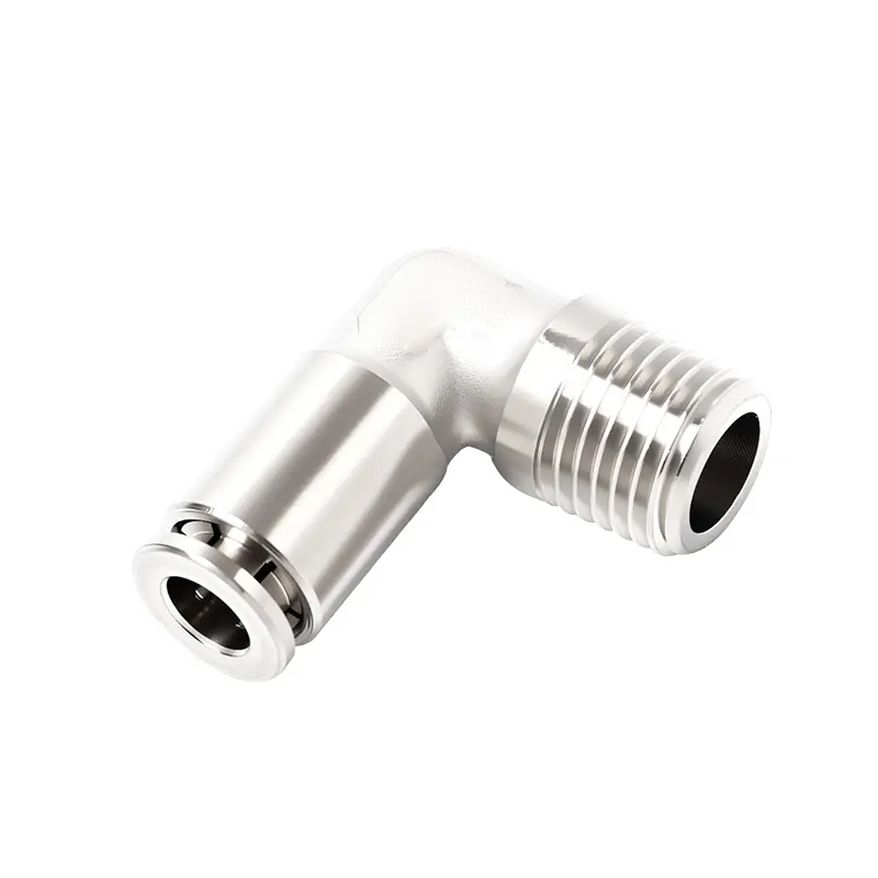 China PLR-Elbow male push in fittings Factories, Companies
