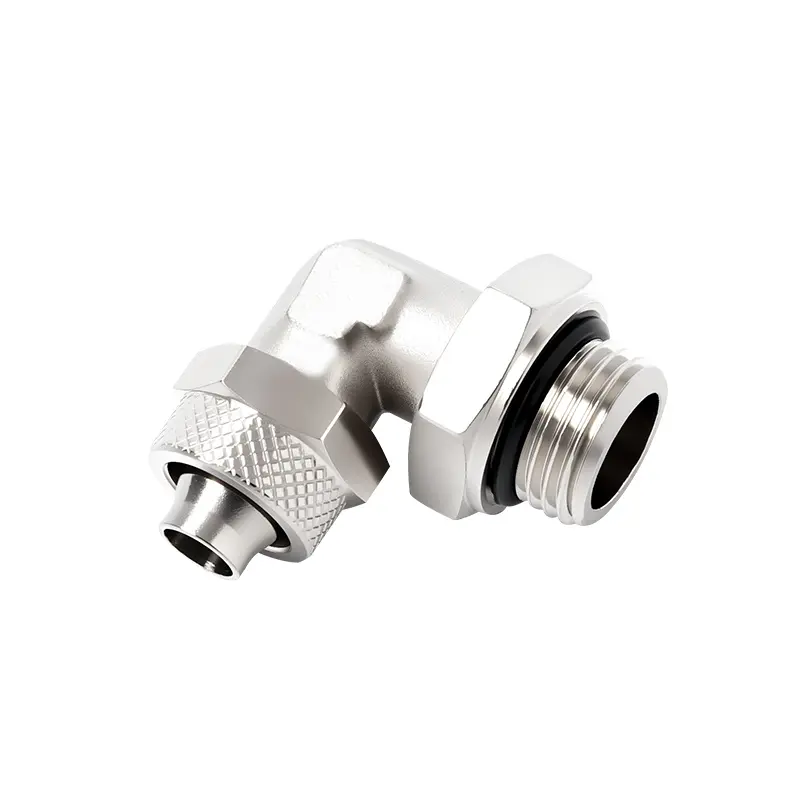 High-Quality PLG-Elbow G thread push on fittings(360° rotatable thread) Suppliers, Manufacturers