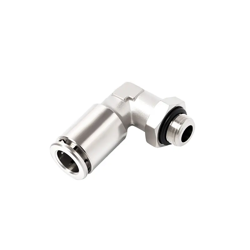 Wholesale PLG-Elbow G thread push in fittings(360° rotatable thread) Manufacturer, Factories