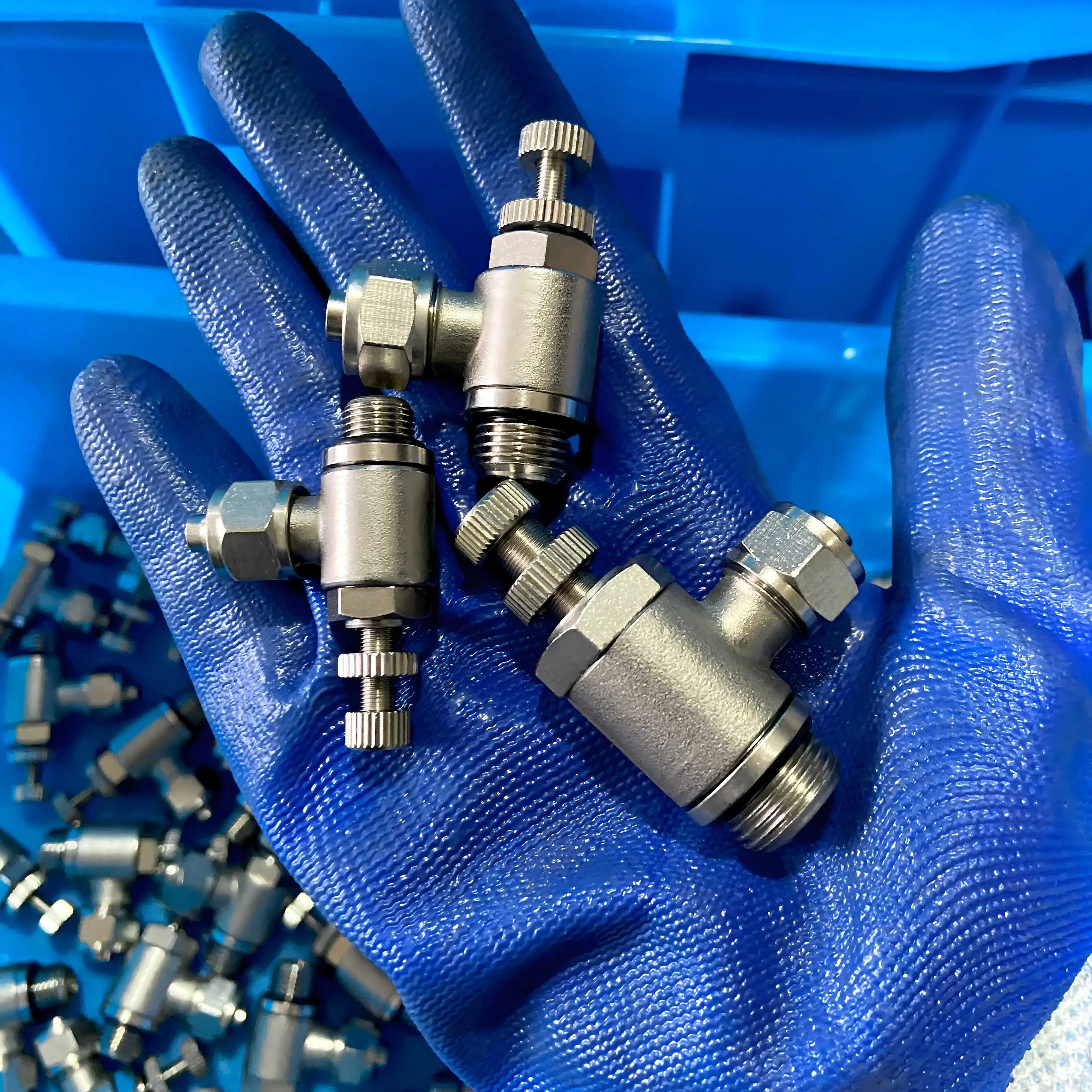 Wholesale SLG- flow control G thread push in throttle Supplier, Factories