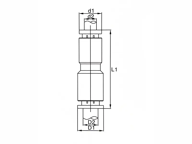 PG-straight reducer push in fitting product image 1