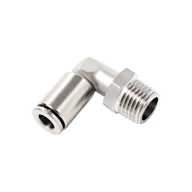 OEM PL-Elbow push in fittings(360° rotatable thread) Manufacturers, Companies