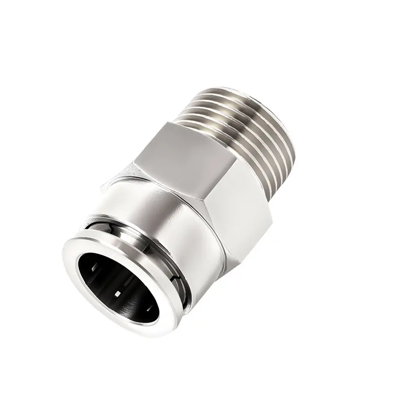 PC-straight male push in fittings view