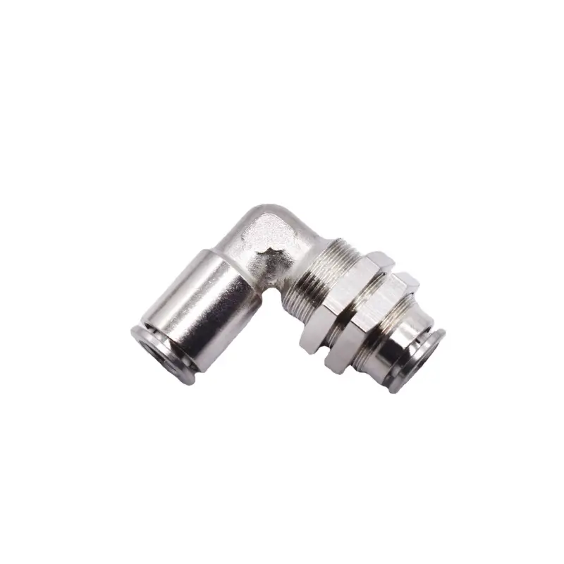 T type quick-connect pneumatic coupling view 1