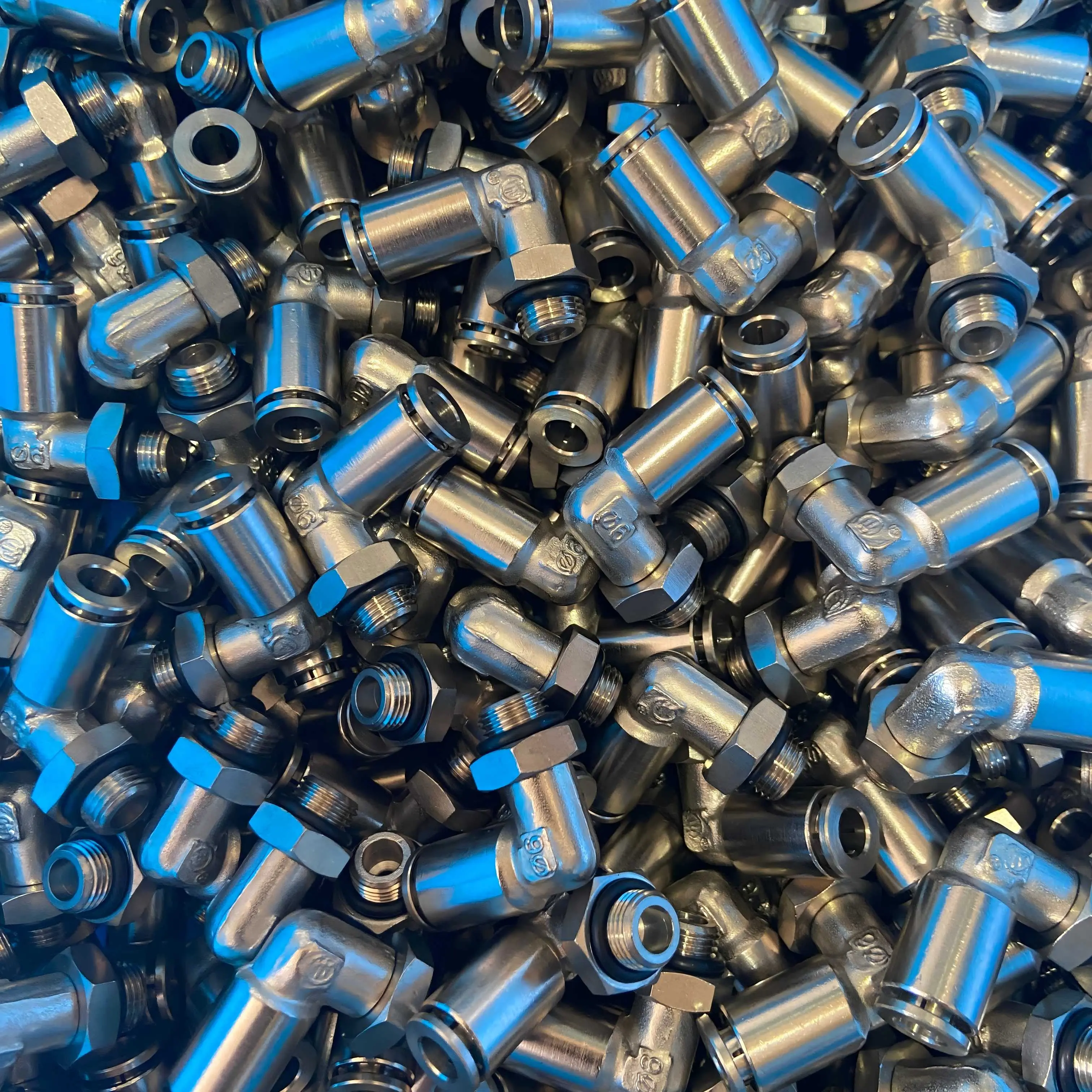 Wholesale PLG-Elbow G thread push in fittings(360° rotatable thread) Manufacturer, Factories