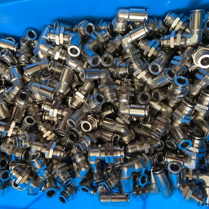 T type quick-connect pneumatic coupling view 5