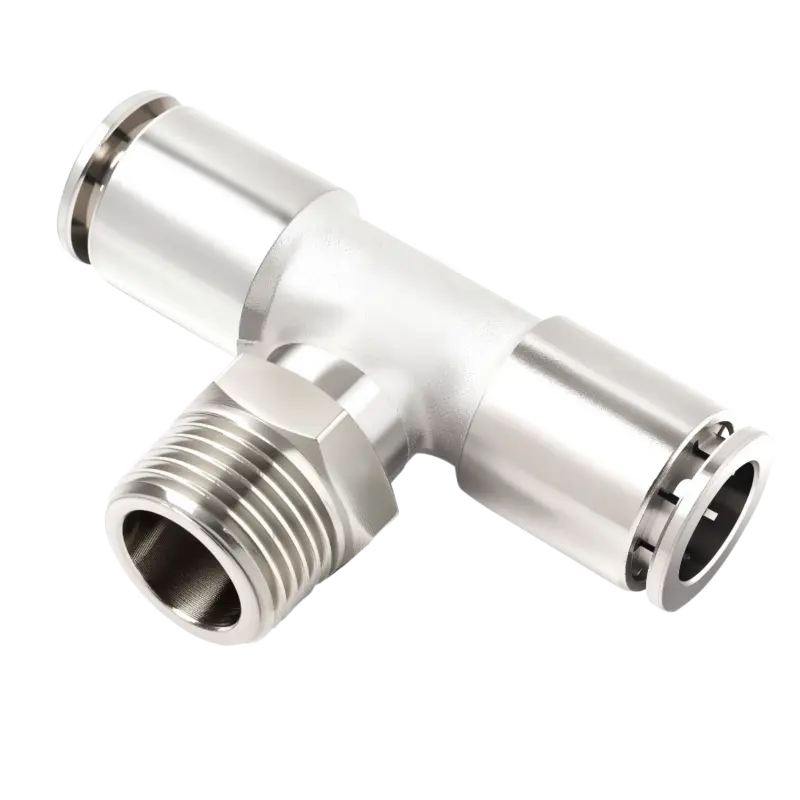 PB-T type middle thread push in fittings details