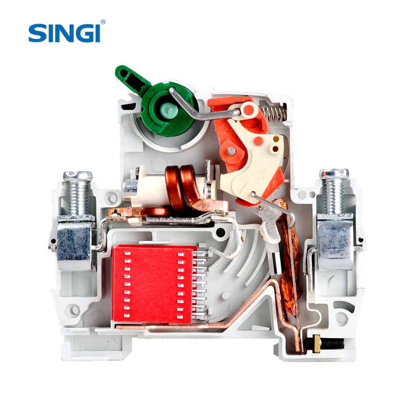 C65 MCB Sg65-63 1p Aprovado pelo CE 6ka 230/400V Disjuntor Miniatura