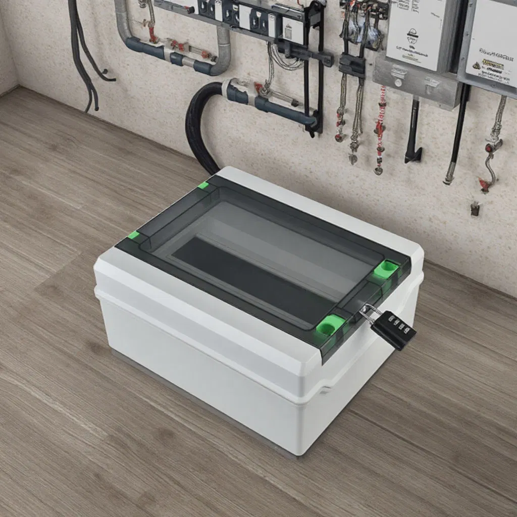 Caixa de Distribuição à Prova d'Água de Plástico MCB Circuit Breaker da Série Tulabu Outdoor, Fornecimentos de Fábrica a Preço Acessível