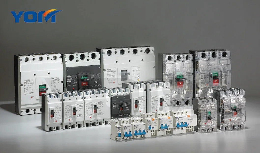 Yom1l-400 Disjuntores de Corrente Residual Eletrônicos de Plástico AC RCCB 4p 400A 630A 800A para Distribuição de Energia