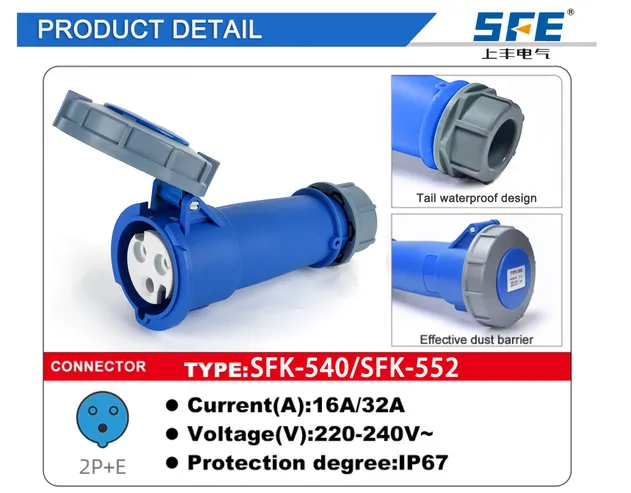 Conector industrial