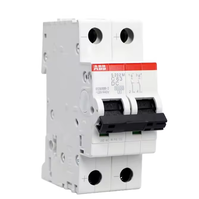 Disjuntor Miniatura ABB MCB S200 S201-C80 S201-C100 S201-C80 NA S201-C100 NA