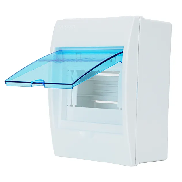 Caixa de Junção de Painel Solar à Prova d'Água e Resistente a UV 5-24 Caixa de Distribuição de Disjuntores de Plástico IP65