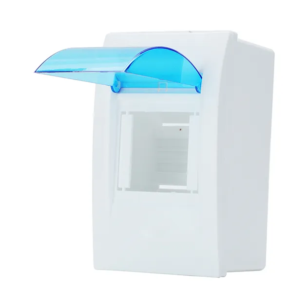 Caixa de Junção de Painel Solar à Prova d'Água e Resistente a UV 5-24 Caixa de Distribuição de Disjuntores de Plástico IP65