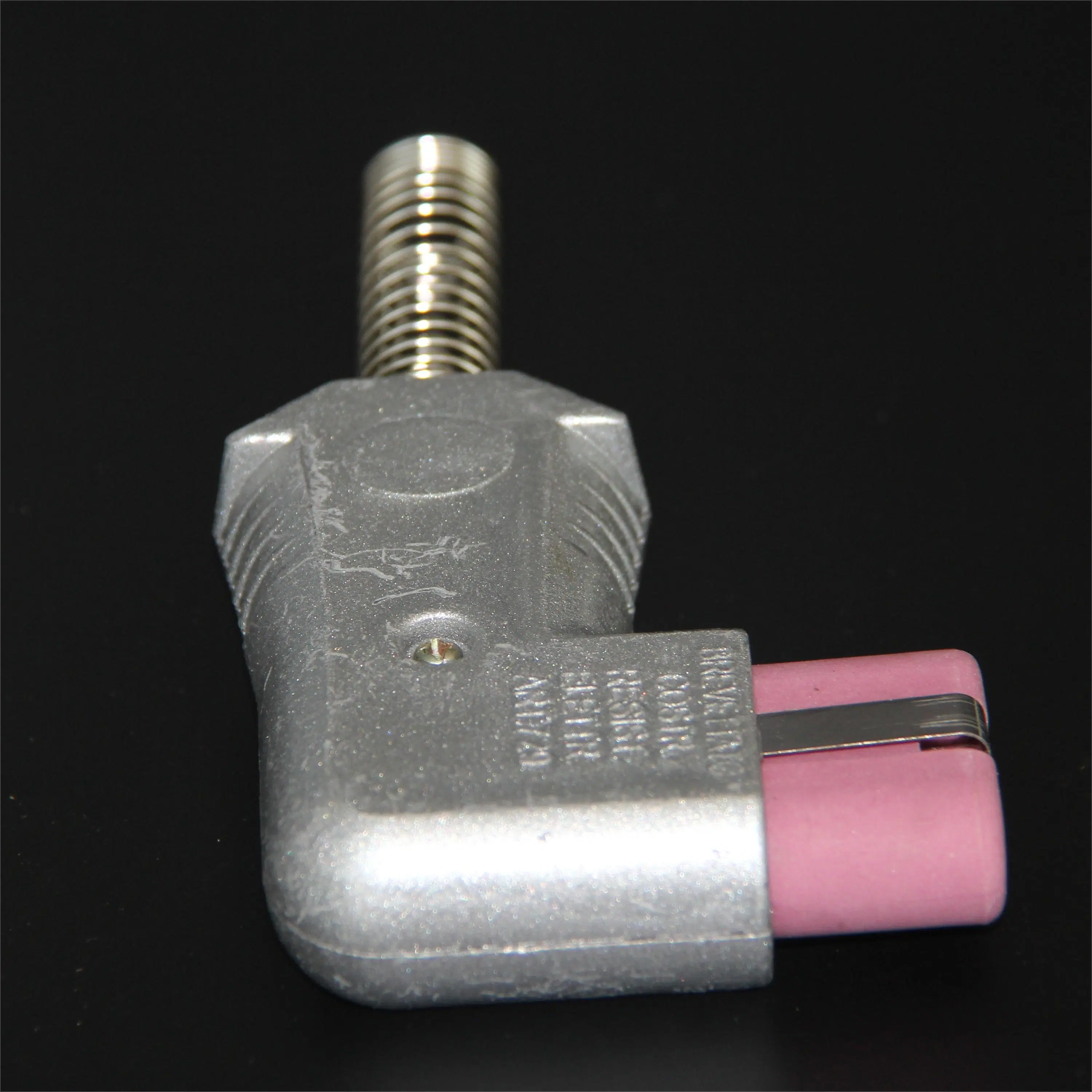 Conector e tomada de alta temperatura em cerâmica industrial, silicone e alumínio