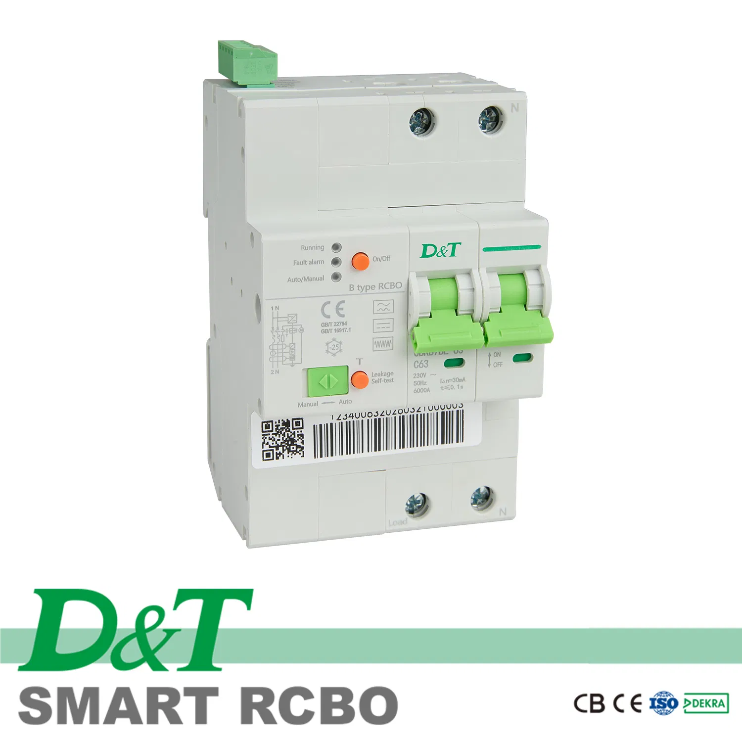 Cbrb7bl Disjuntor Diferencial Residual 2p Disjuntor Diferencial Residual com Proteção contra Sobrecorrente MCB