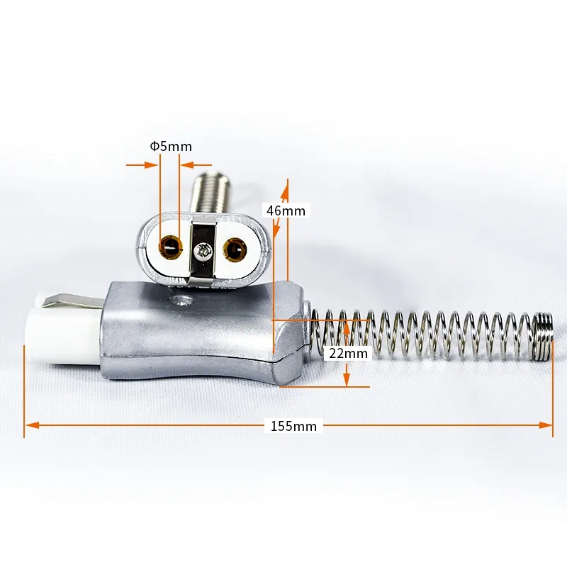 230V Plugue Industrial Cerâmico de Alumínio para Alta Temperatura Plugue e Soquete de Alta Potência