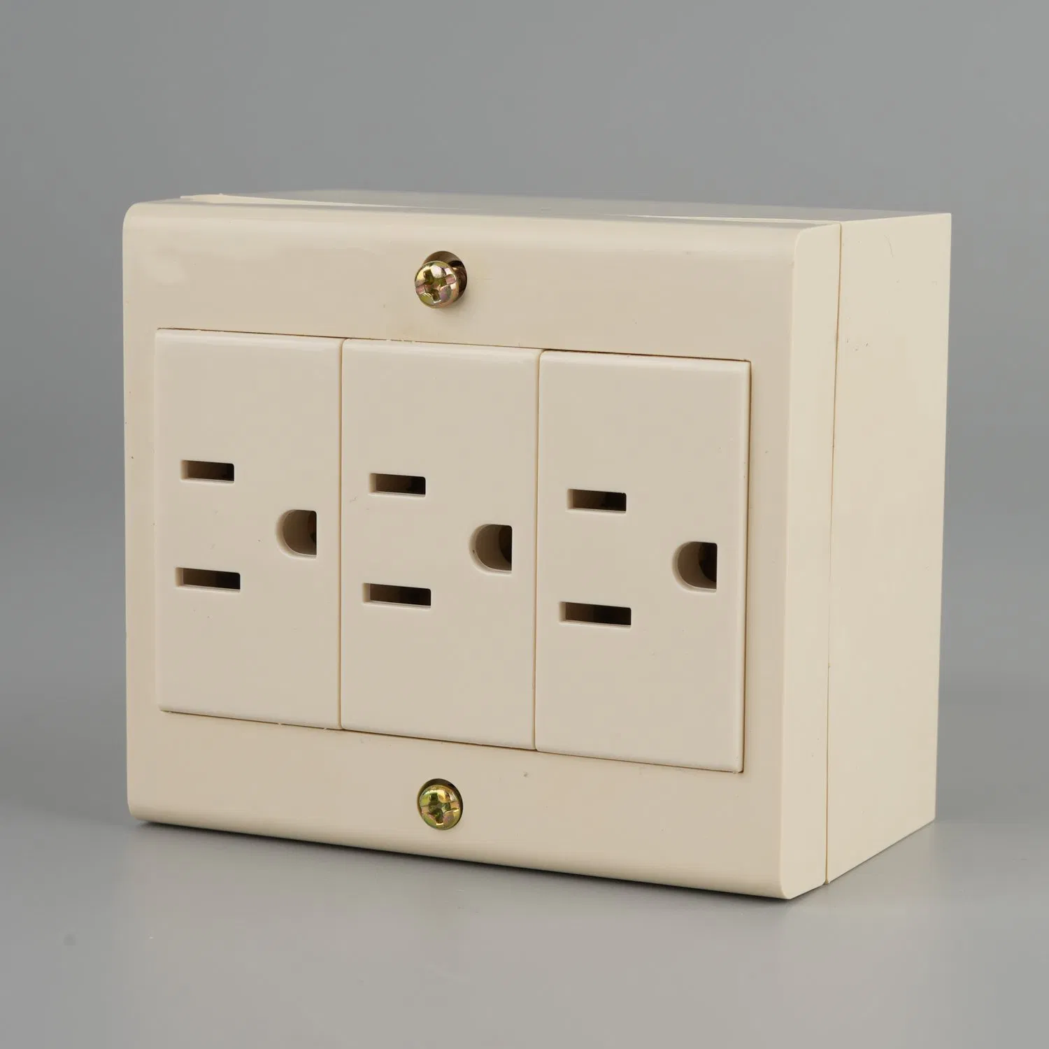Interruptor e tomada elétricos de superfície montados para jardim à prova d'água