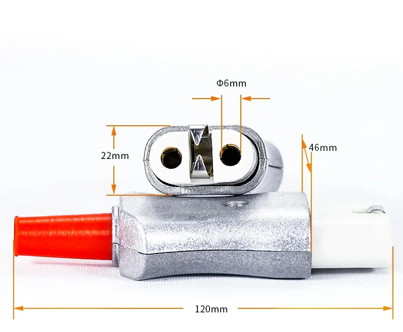 230V Plugue Industrial Cerâmico de Alumínio para Alta Temperatura Plugue e Soquete de Alta Potência