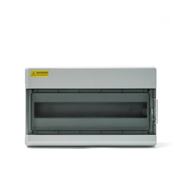 Caixa de Junção de Painel Solar à Prova d'Água e Resistente a UV 5-24 Caixa de Distribuição de Disjuntores de Plástico IP65