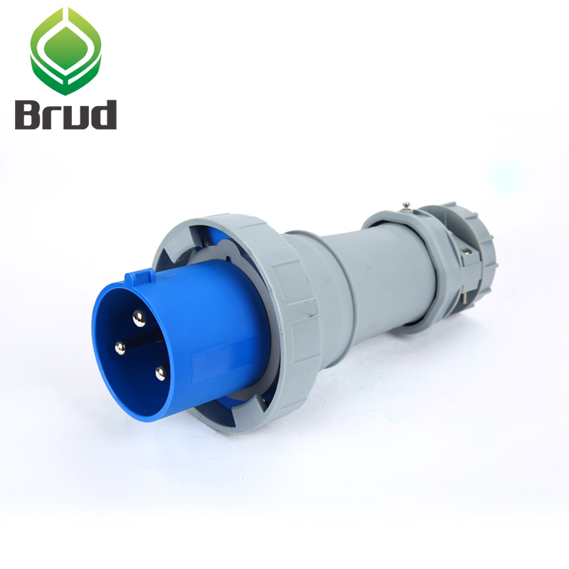 Cee/IEC 125A Conector 3p Industrial (QX-3400)