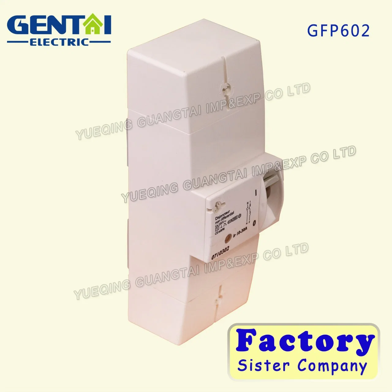 Gfp602 2p 4p 5/15A Disjuntor Diferencial