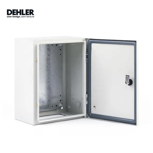 Caixa de Distribuição Caixa Metálica Enclosure Elétrico 3 Quadro de Distribuição de Fases