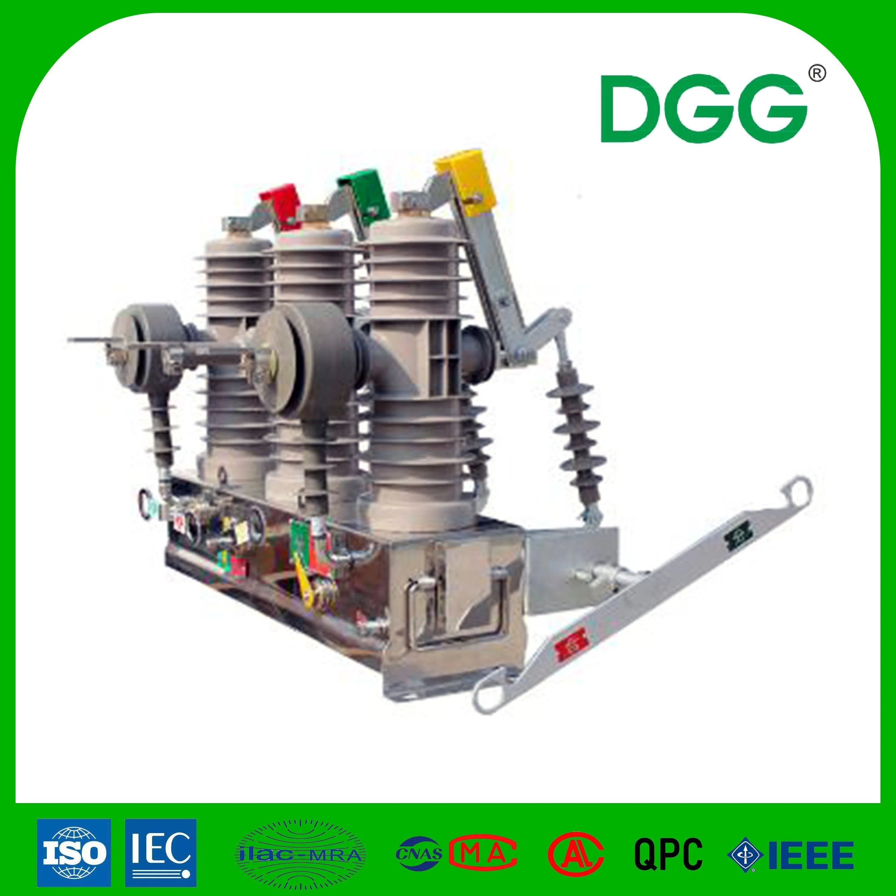 12kv / 24kv, 35kv Sf6 Disjuntor a Vácuo de Alta Tensão para Exterior com Recloser Automático Inteligente