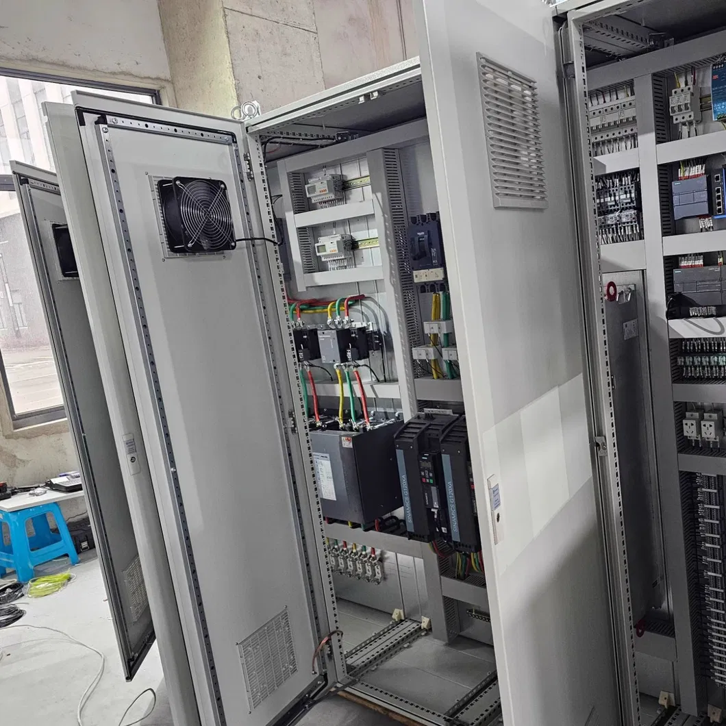 Caixa de Distribuição de Energia em Aço Inoxidável de Alta Qualidade com Painéis de Metal em Pé, à Prova d'Água para Uso Externo
