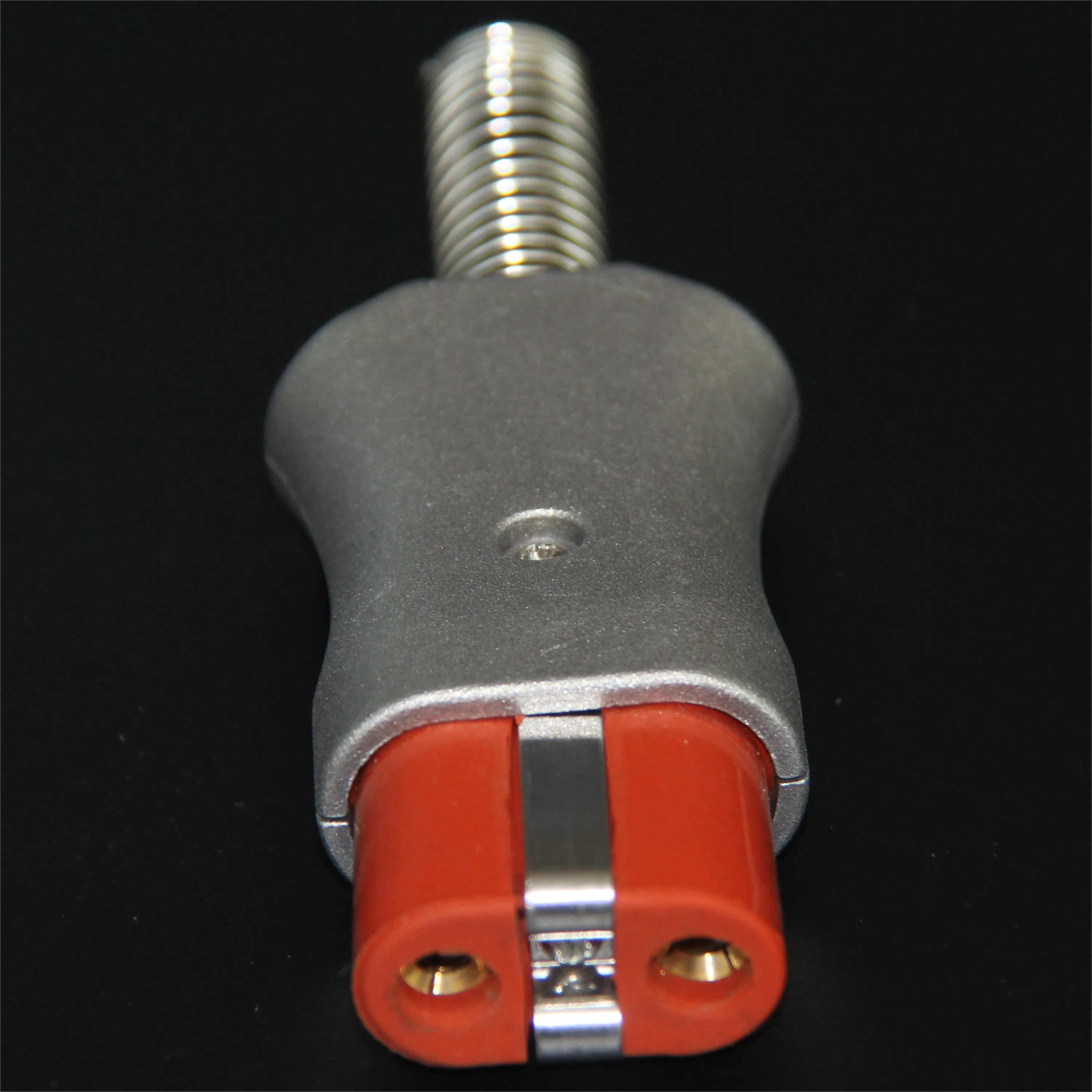 Conector e tomada de alta temperatura em cerâmica industrial, silicone e alumínio