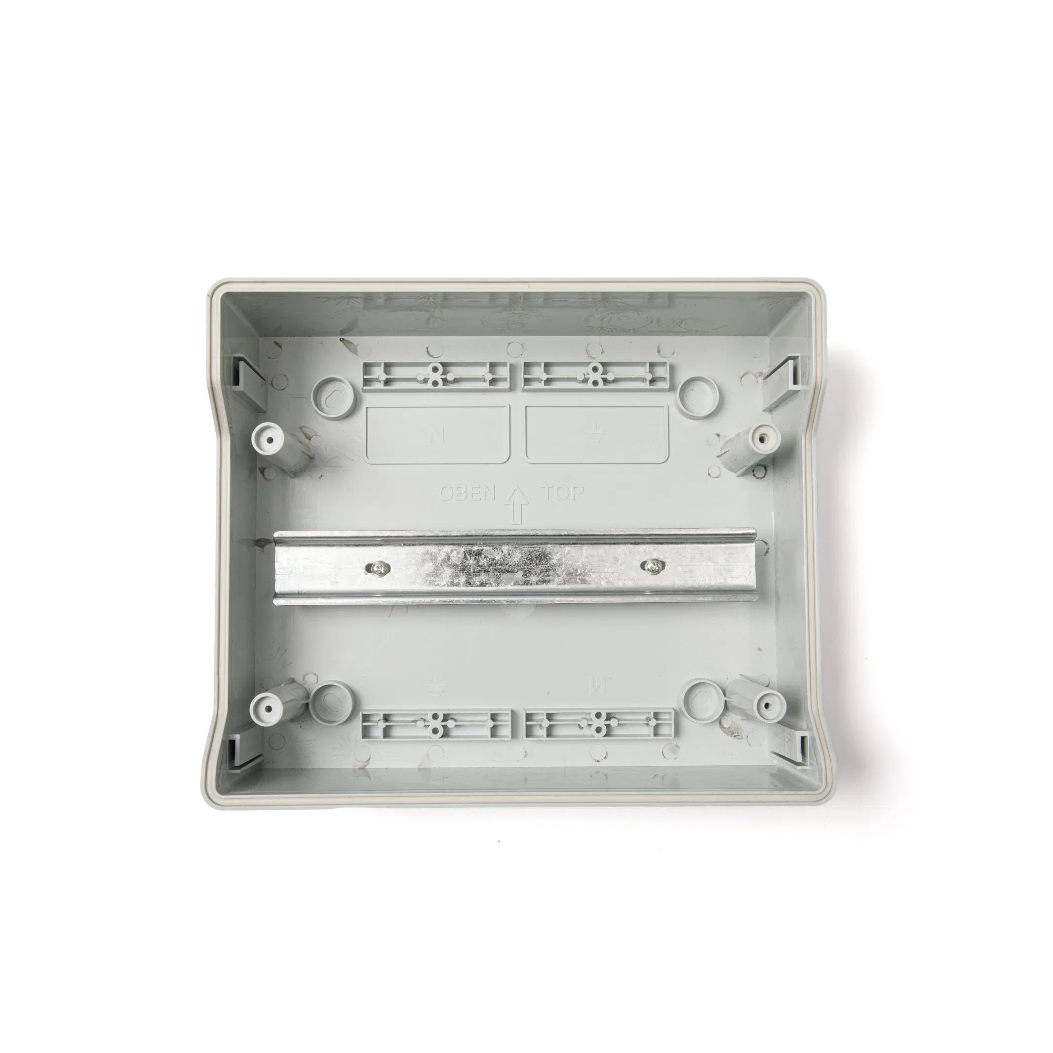 Caixa de Distribuição Elétrica à Prova d'Água de Material Plástico PC para Painel de Potência Interior Exterior MCB Junta IP65