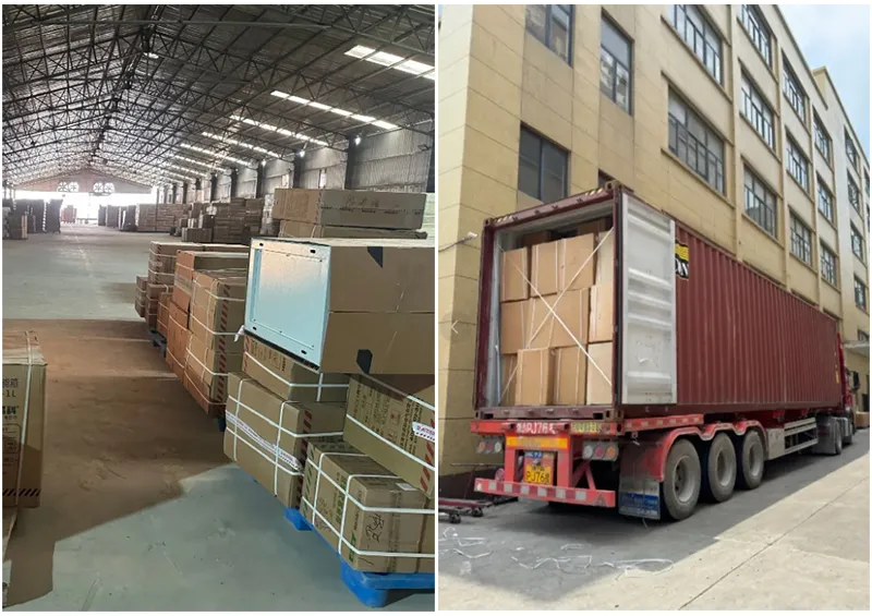 Embalagem e transporte seguro