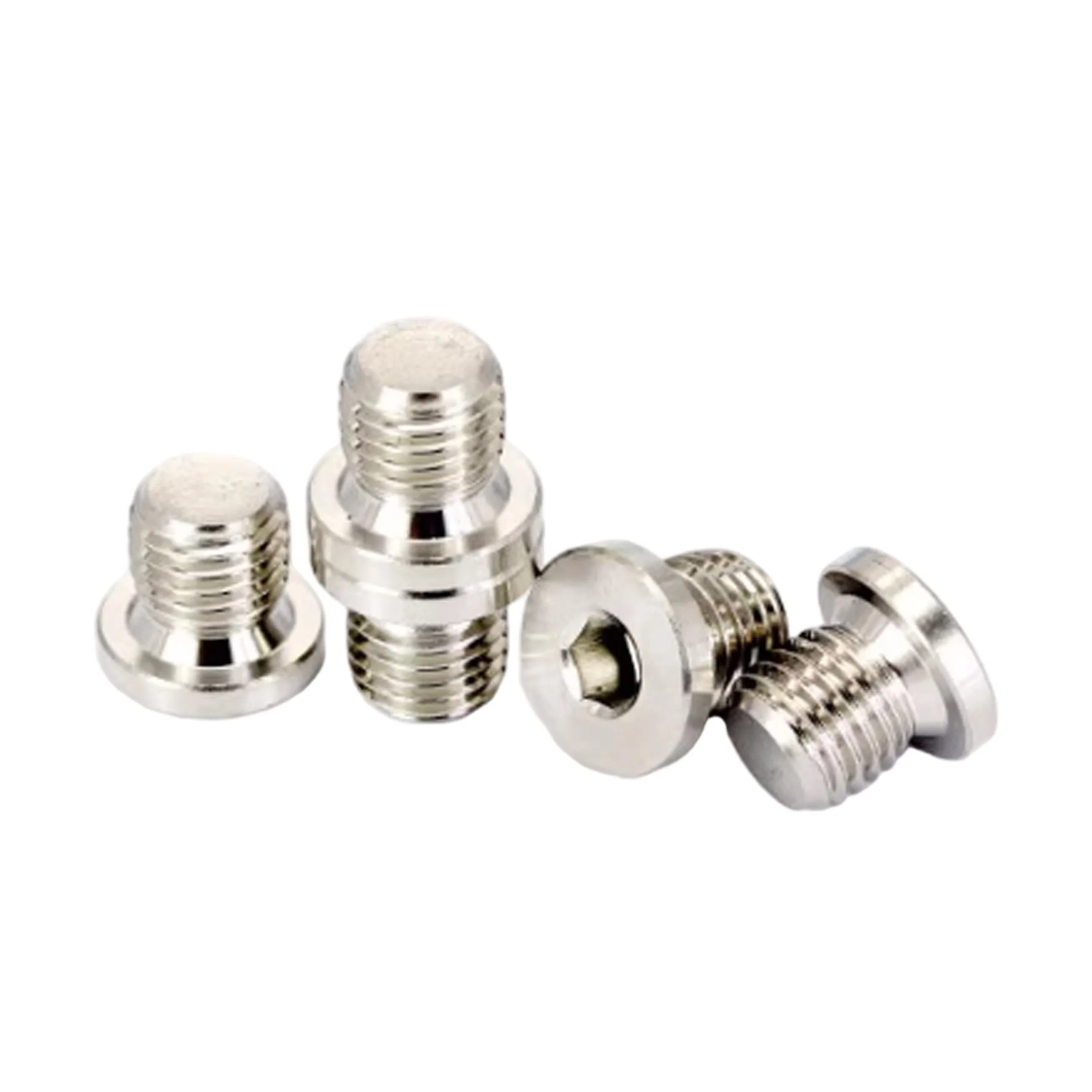 DIN 908 Plugue de Óleo com Soquete Hexagonal em Aço Inoxidável, Plugue de Vedação Rosqueado, Plugue de Tubo Hidráulico para Uso Industrial