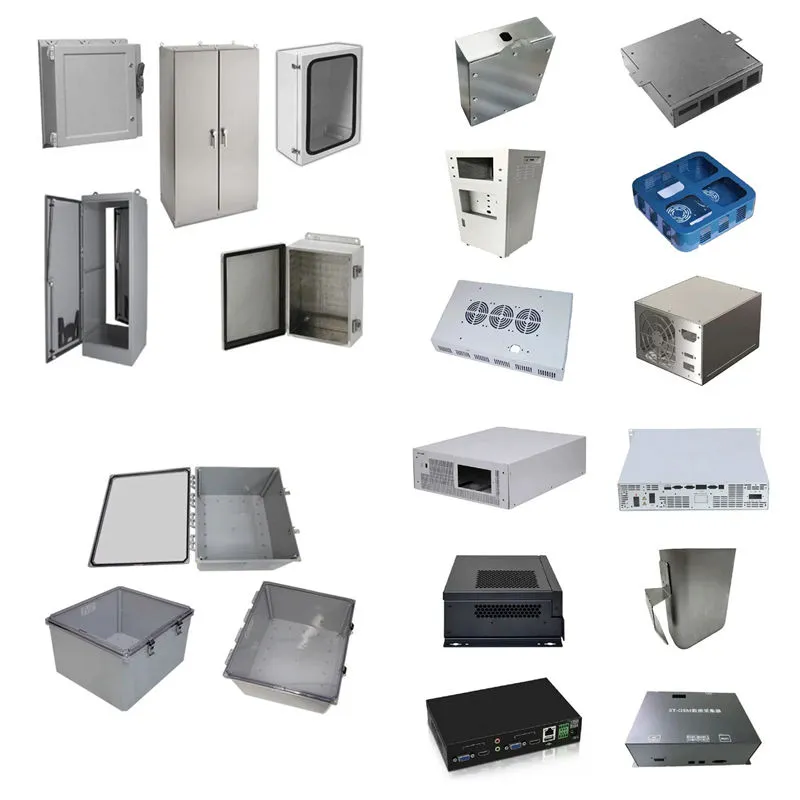 Caixa de Metal Personalizada de Alta Qualidade, Armário de Metal, Distribuição de Energia, Enclosure Elétrico, Armário de Estampagem de Metal, Caixa de Aço Inoxidável