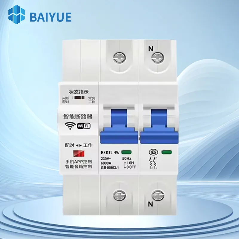 Interruptor de Ar Inteligente para Casa 1-4p 240V Disjuntor Automático IoT WiFi