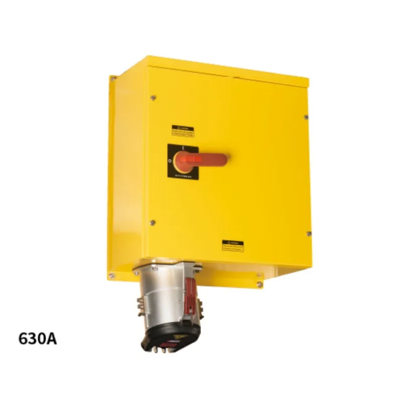5p 630A IP55 Caixa de Tomada Intertravada Mecânica de Alta Resistência com Interruptor para Alta Corrente