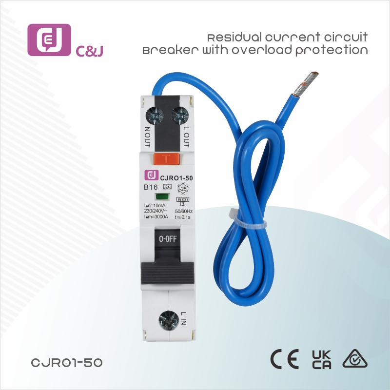 1p+N Disjuntor Diferencial Residual com Proteção contra Sobrecarga RCBO