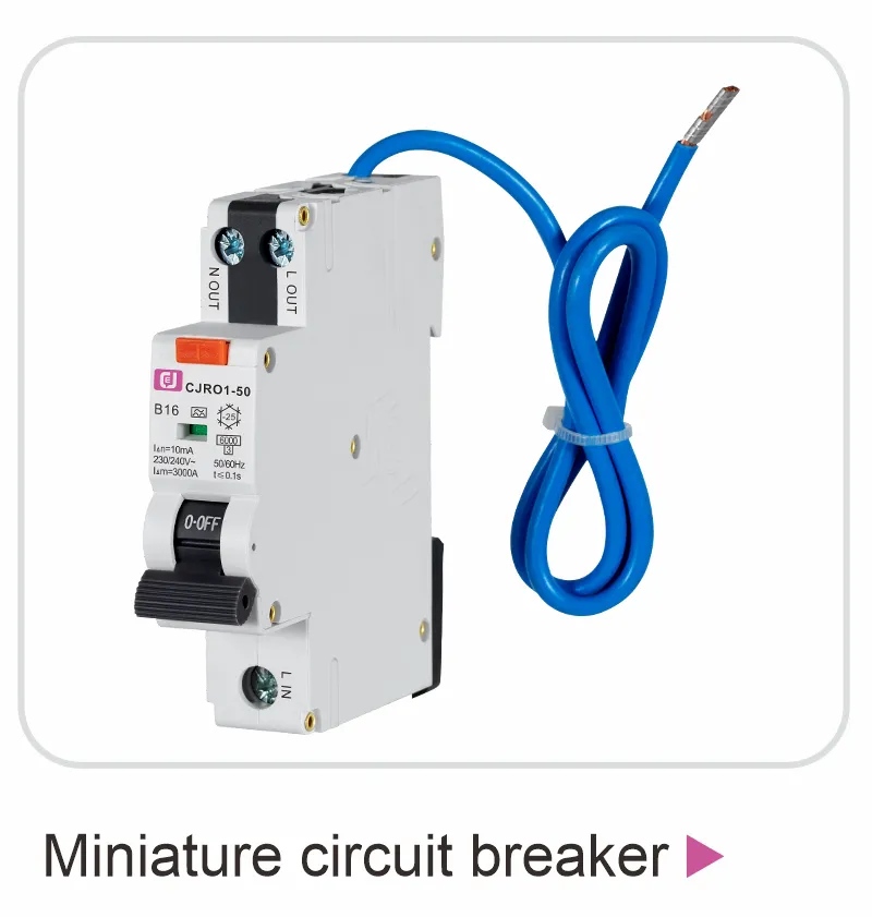 Residual Current Circuit Breaker Cjr01-50