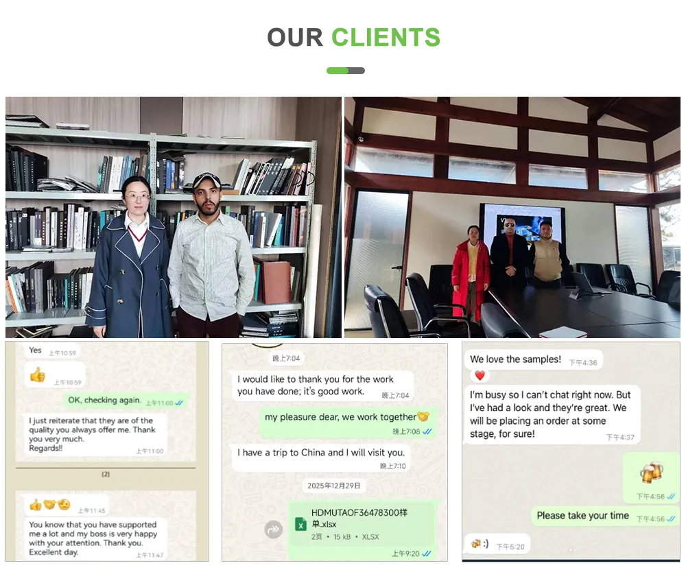 Nossos clientes globais