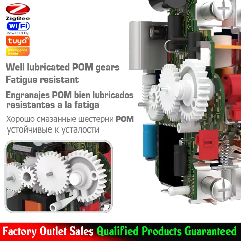 Zjsbl7-100z Interruptor de Circuito Inteligente de Proteção contra Vazamento de Terra WiFi Zigbee