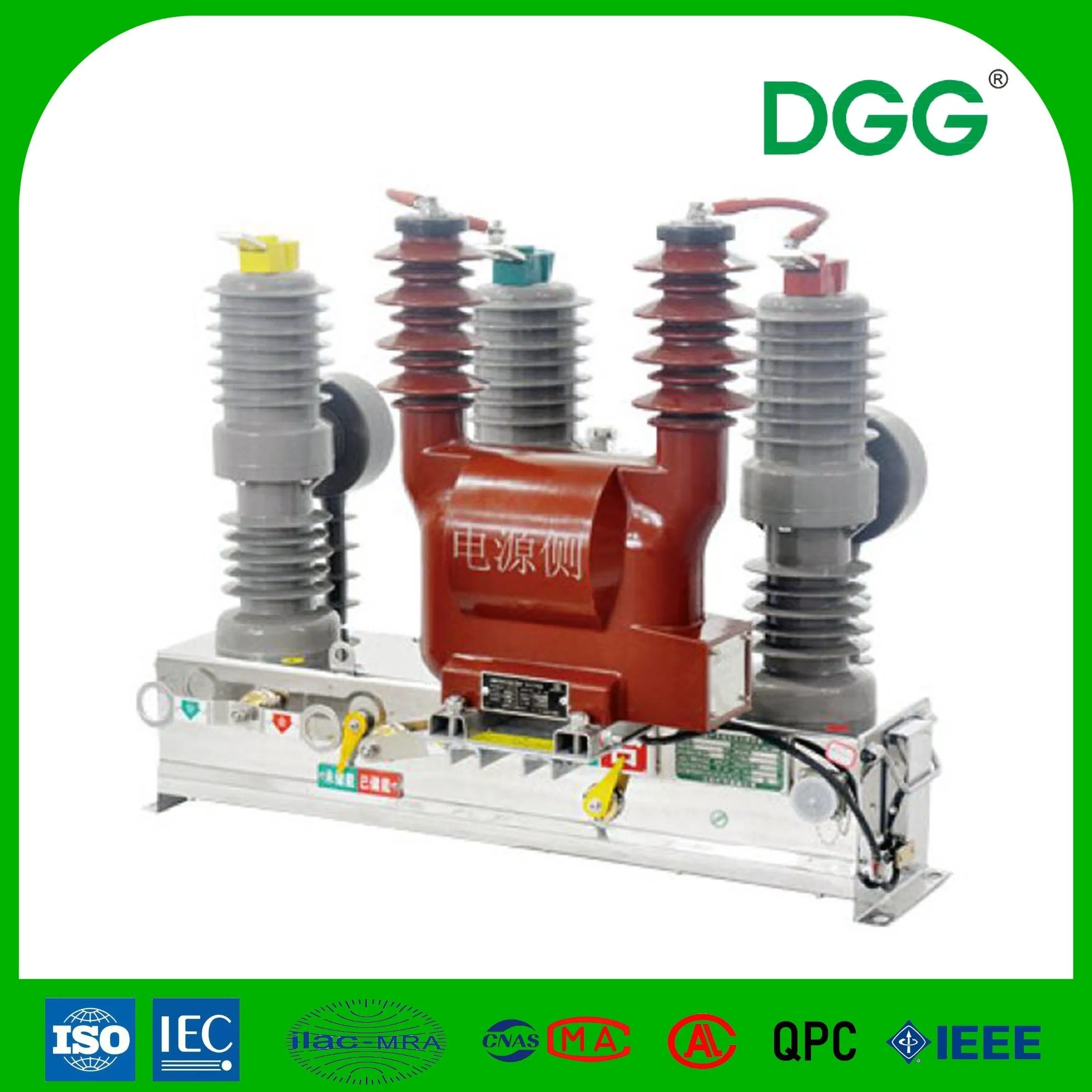 12kv / 24kv, 35kv Sf6 Disjuntor a Vácuo de Alta Tensão para Exterior com Recloser Automático Inteligente