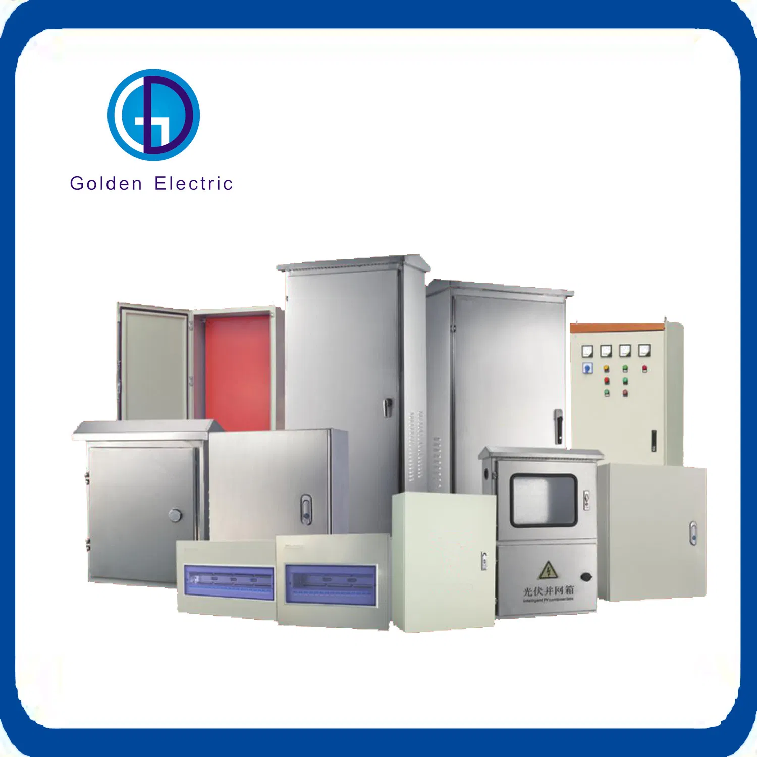 Venda Direta de Fábrica Painel de Distribuição Elétrica Caixa de Metal Armário Controle Enclosure de Metal