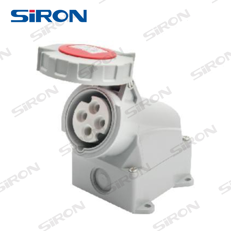 Siron H605 Novo IP67 3pin 4pin 5pin 16A Soquete Industrial de Montagem na Parede