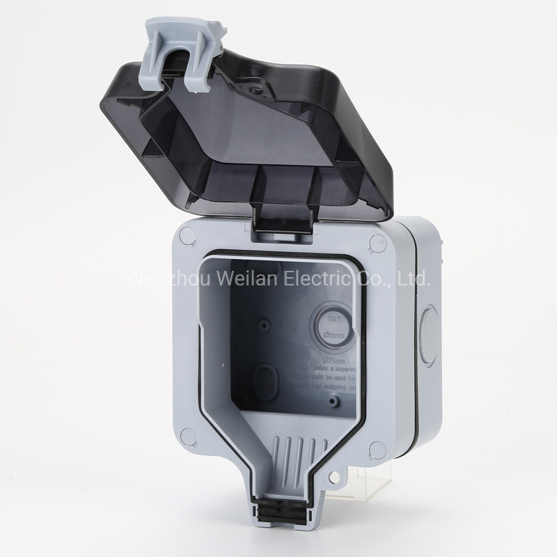 IP67 Tomada e Interruptor à Prova de Tempo para Exterior / Tomada à Prova de Tempo com Carregamento Universal e USB