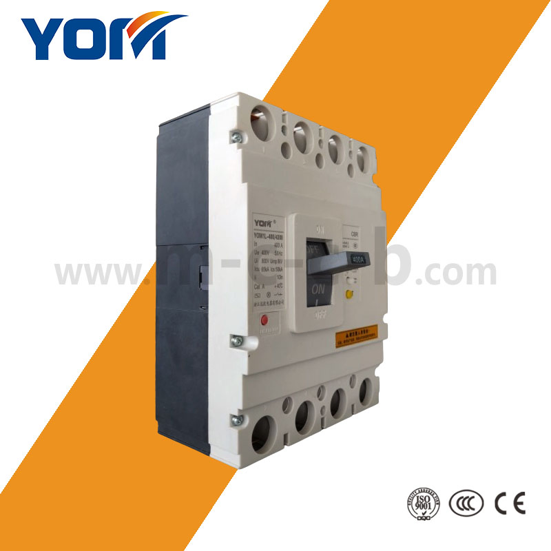 Yom1l-400 Disjuntores de Corrente Residual Eletrônicos de Plástico AC RCCB 4p 400A 630A 800A para Distribuição de Energia