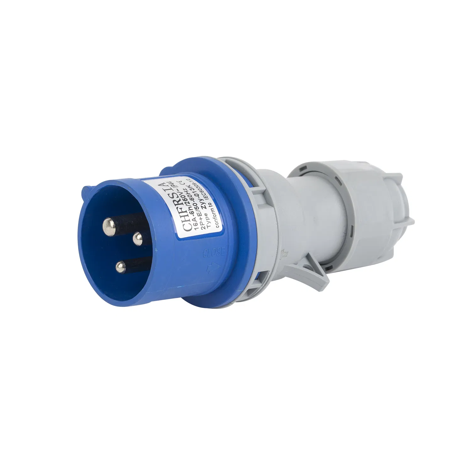 Conector Industrial 16A 32A 63A 125A IP 67 Novo Tipo de Plugue e Tomada Industrial Masculino e Feminino