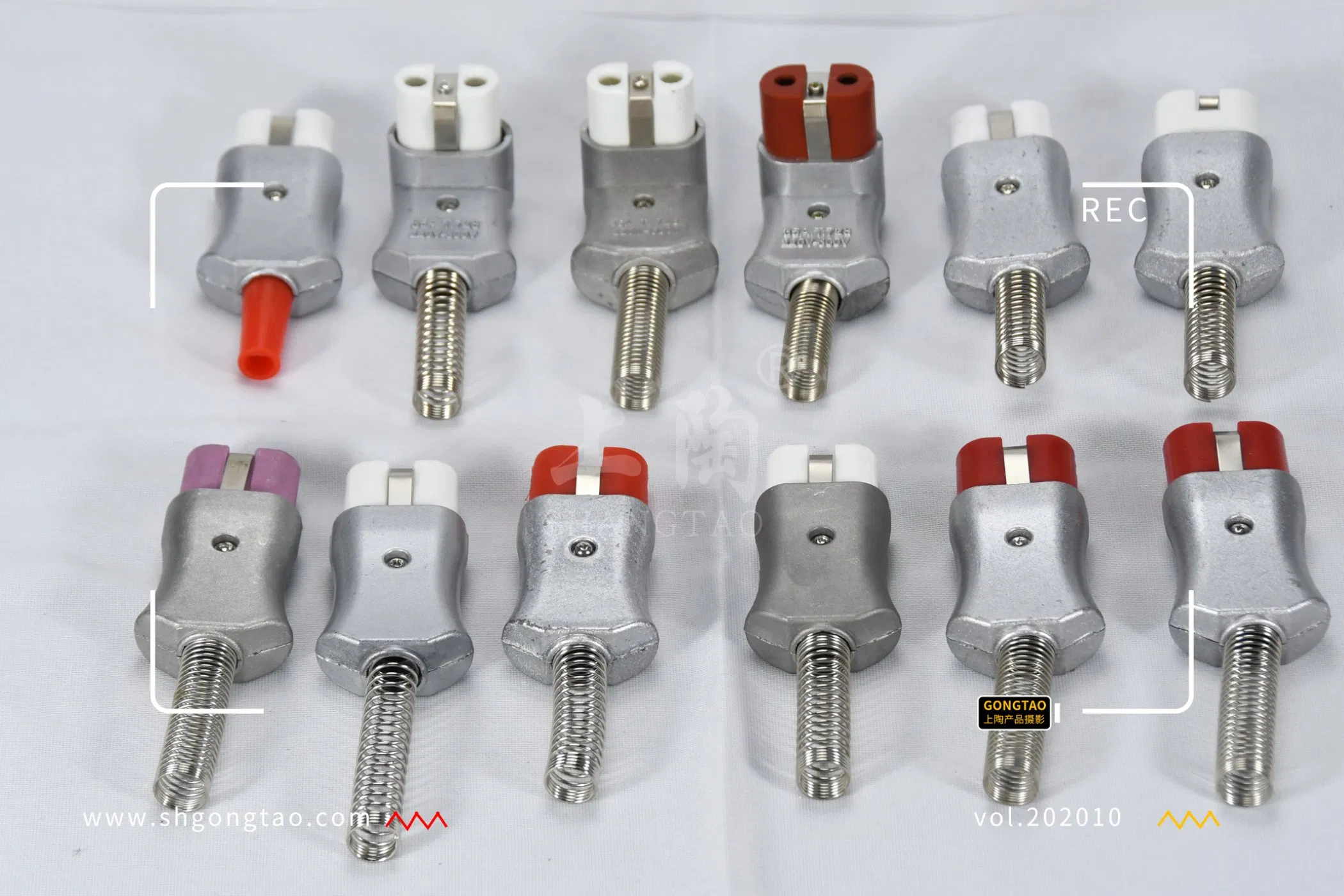 230V Plugue Industrial Cerâmico de Alumínio para Alta Temperatura Plugue e Soquete de Alta Potência